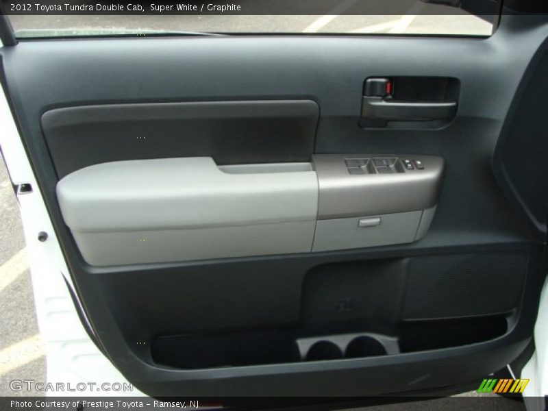 Super White / Graphite 2012 Toyota Tundra Double Cab