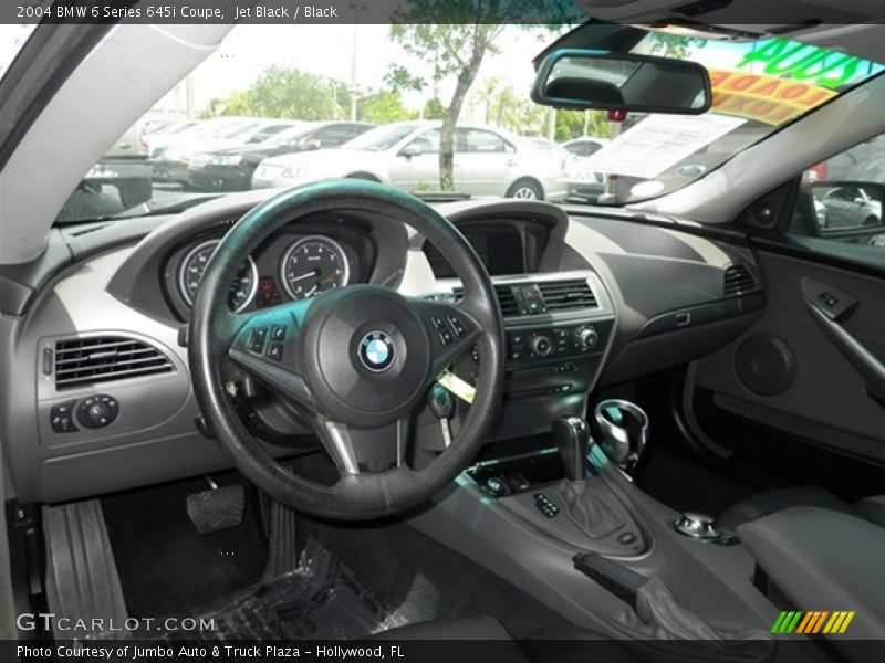 Jet Black / Black 2004 BMW 6 Series 645i Coupe