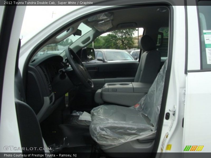 Super White / Graphite 2012 Toyota Tundra Double Cab