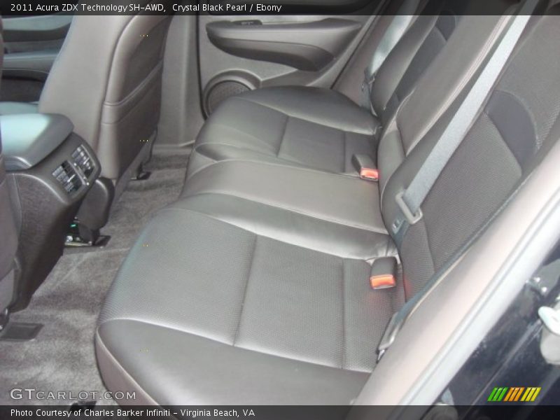  2011 ZDX Technology SH-AWD Ebony Interior