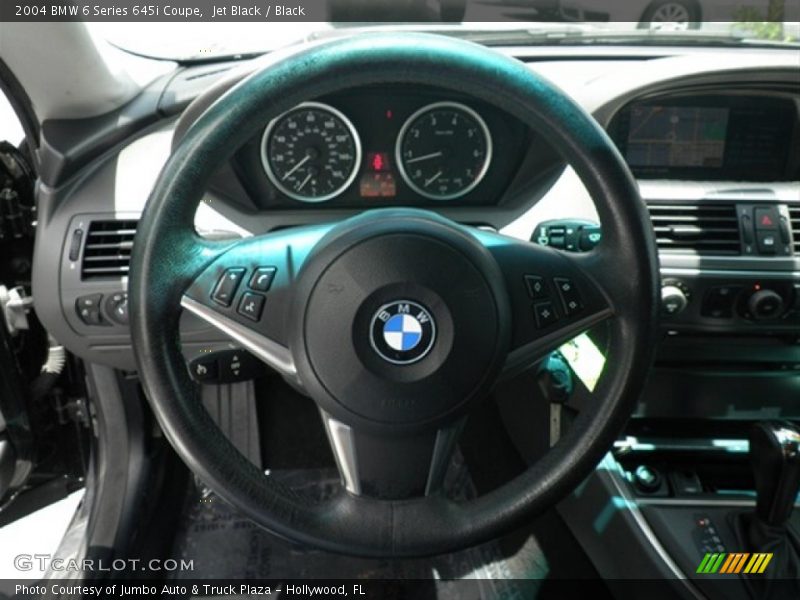 Jet Black / Black 2004 BMW 6 Series 645i Coupe
