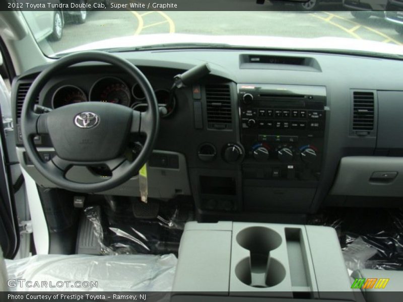 Super White / Graphite 2012 Toyota Tundra Double Cab