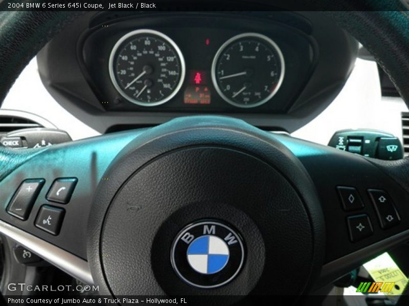 Jet Black / Black 2004 BMW 6 Series 645i Coupe