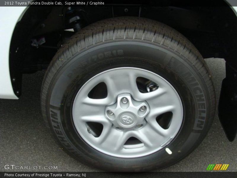 Super White / Graphite 2012 Toyota Tundra Double Cab