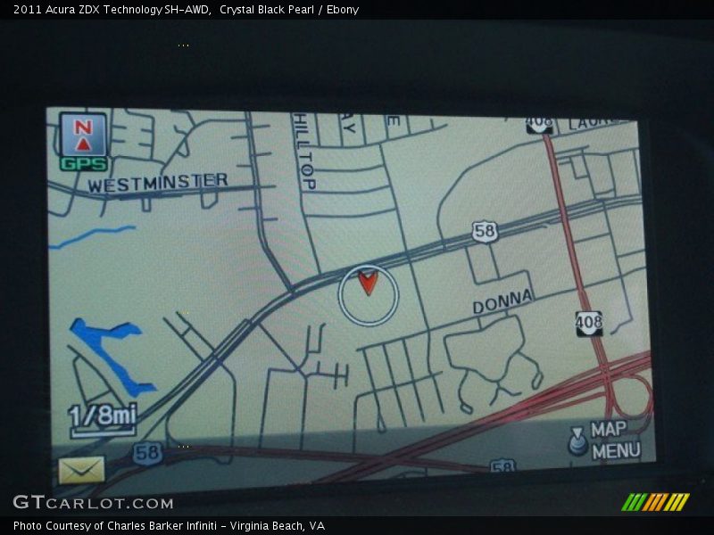 Navigation of 2011 ZDX Technology SH-AWD