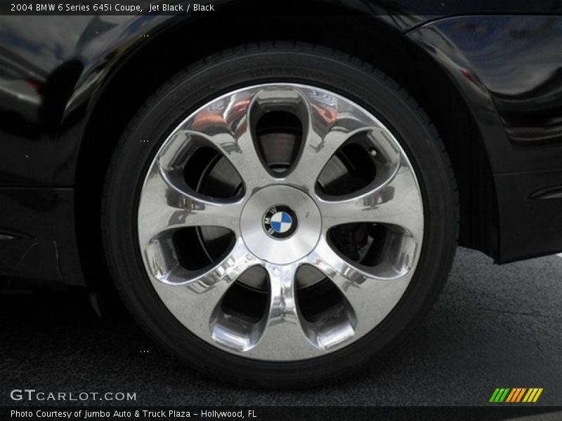 Jet Black / Black 2004 BMW 6 Series 645i Coupe