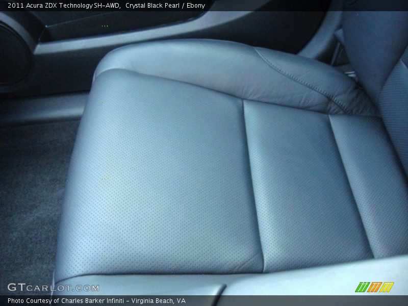 Crystal Black Pearl / Ebony 2011 Acura ZDX Technology SH-AWD