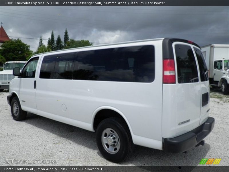 Summit White / Medium Dark Pewter 2006 Chevrolet Express LS 3500 Extended Passenger van