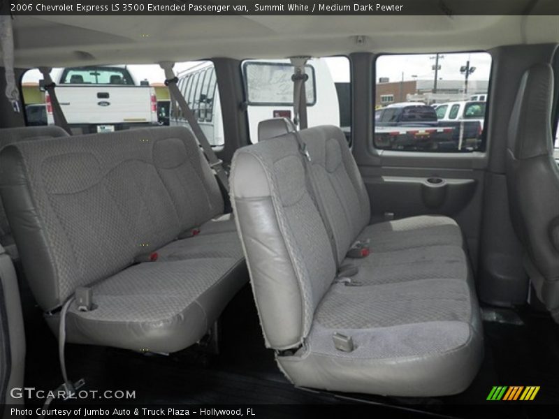Summit White / Medium Dark Pewter 2006 Chevrolet Express LS 3500 Extended Passenger van