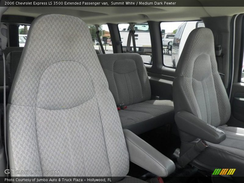 Summit White / Medium Dark Pewter 2006 Chevrolet Express LS 3500 Extended Passenger van