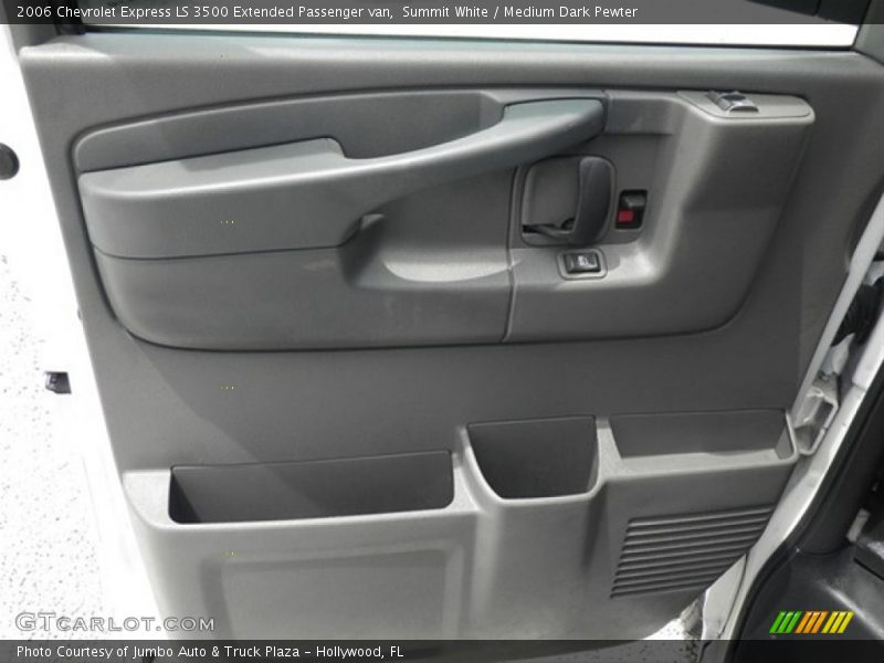 Summit White / Medium Dark Pewter 2006 Chevrolet Express LS 3500 Extended Passenger van