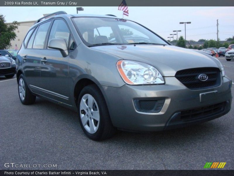 Titanium Gray / Gray 2009 Kia Rondo LX