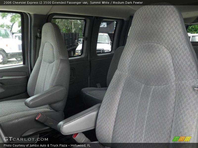 Summit White / Medium Dark Pewter 2006 Chevrolet Express LS 3500 Extended Passenger van