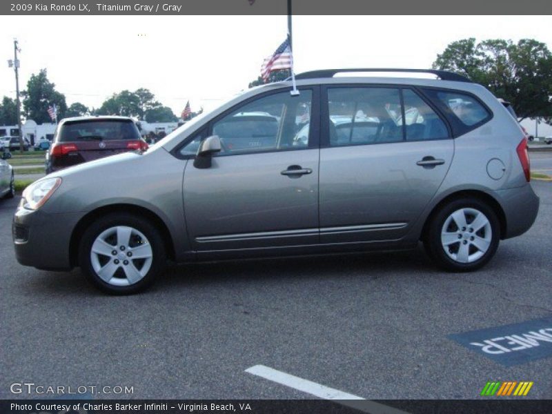 Titanium Gray / Gray 2009 Kia Rondo LX