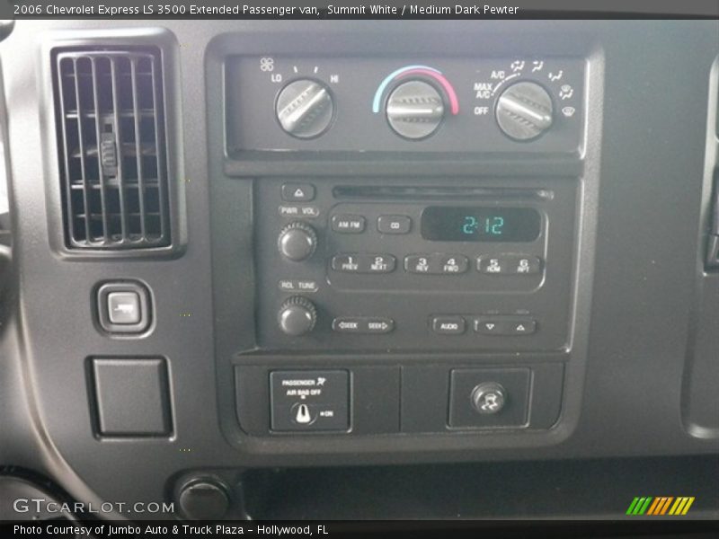Summit White / Medium Dark Pewter 2006 Chevrolet Express LS 3500 Extended Passenger van