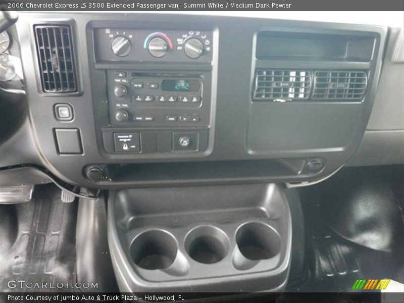 Summit White / Medium Dark Pewter 2006 Chevrolet Express LS 3500 Extended Passenger van