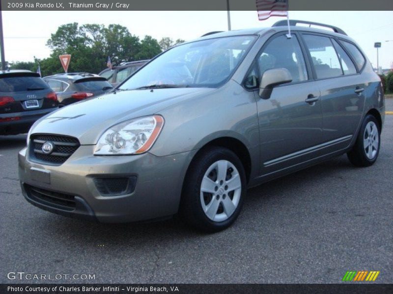 Titanium Gray / Gray 2009 Kia Rondo LX