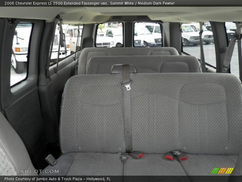 Summit White / Medium Dark Pewter 2006 Chevrolet Express LS 3500 Extended Passenger van