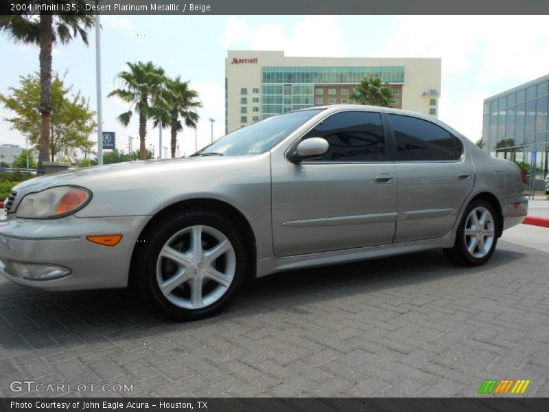 Desert Platinum Metallic / Beige 2004 Infiniti I 35