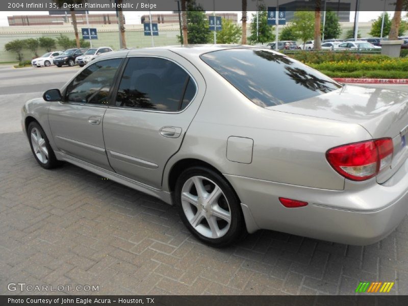 Desert Platinum Metallic / Beige 2004 Infiniti I 35