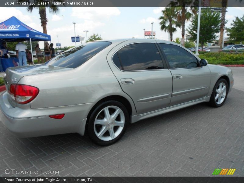 Desert Platinum Metallic / Beige 2004 Infiniti I 35