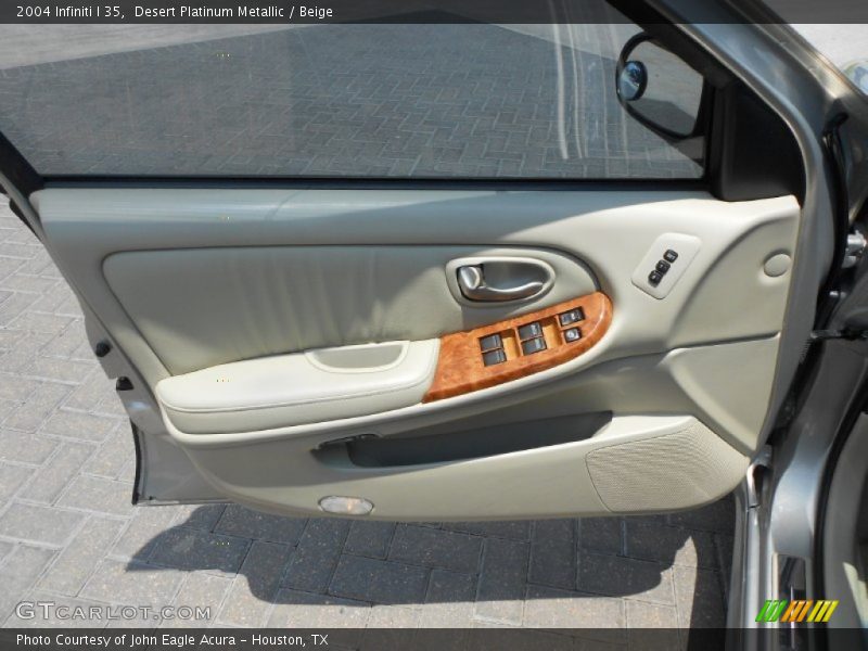 Desert Platinum Metallic / Beige 2004 Infiniti I 35