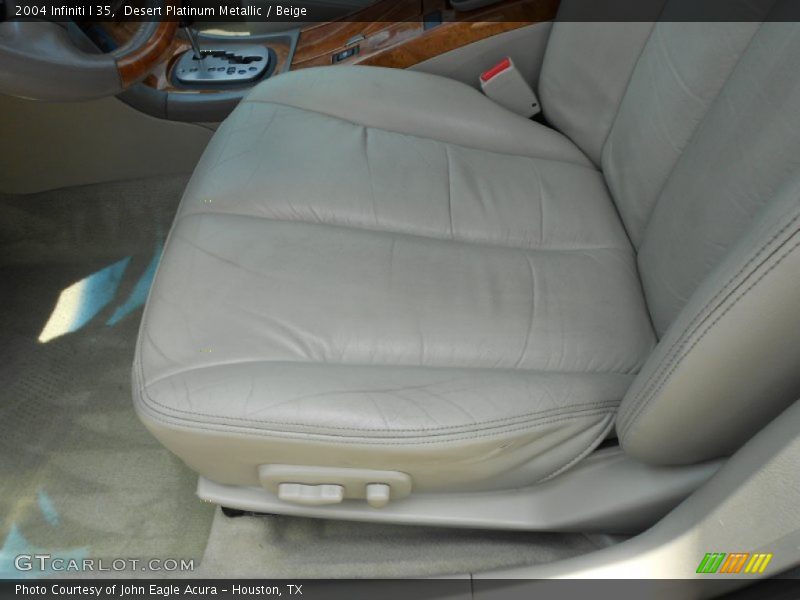 Desert Platinum Metallic / Beige 2004 Infiniti I 35
