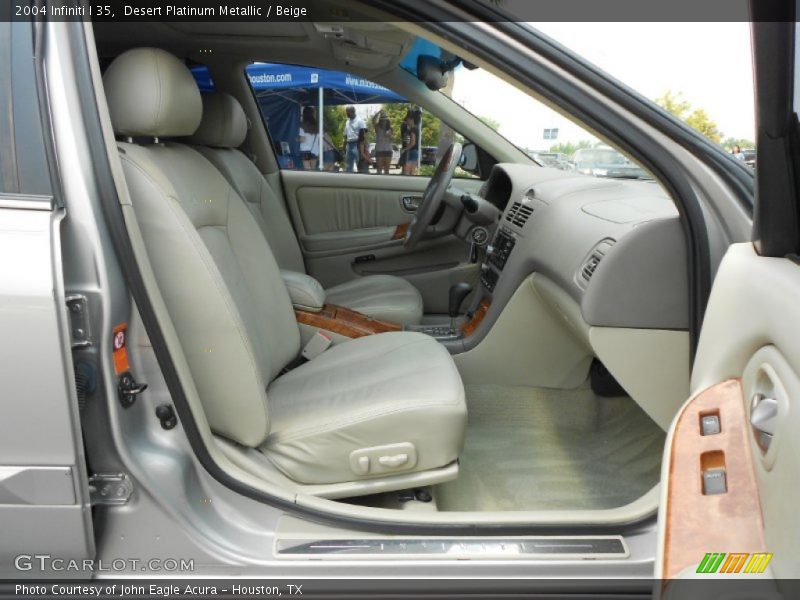 Desert Platinum Metallic / Beige 2004 Infiniti I 35