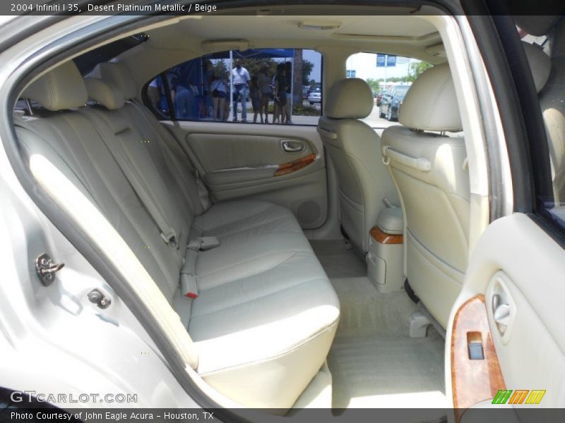 Desert Platinum Metallic / Beige 2004 Infiniti I 35