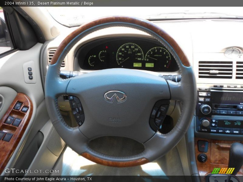 Desert Platinum Metallic / Beige 2004 Infiniti I 35