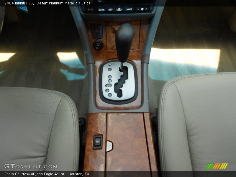 Desert Platinum Metallic / Beige 2004 Infiniti I 35