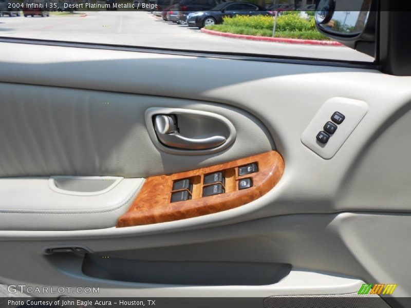 Desert Platinum Metallic / Beige 2004 Infiniti I 35