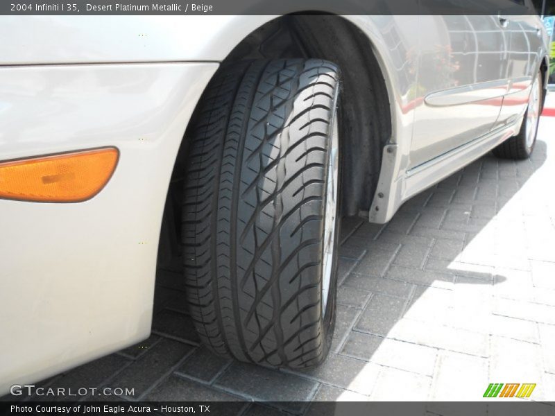 Desert Platinum Metallic / Beige 2004 Infiniti I 35
