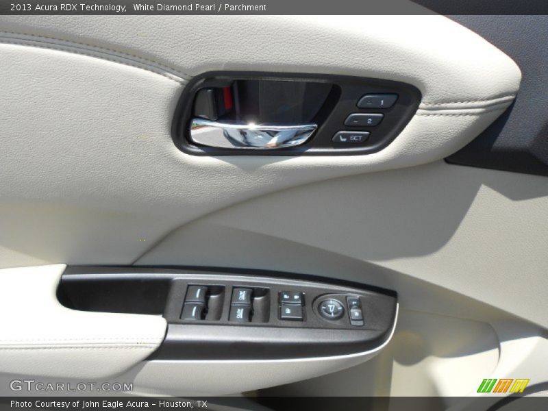 White Diamond Pearl / Parchment 2013 Acura RDX Technology