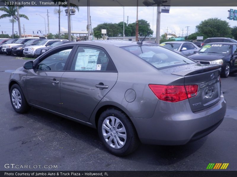 Titanium / Black 2012 Kia Forte EX