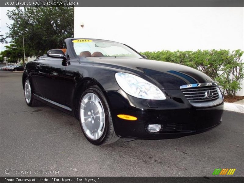 Front 3/4 View of 2003 SC 430