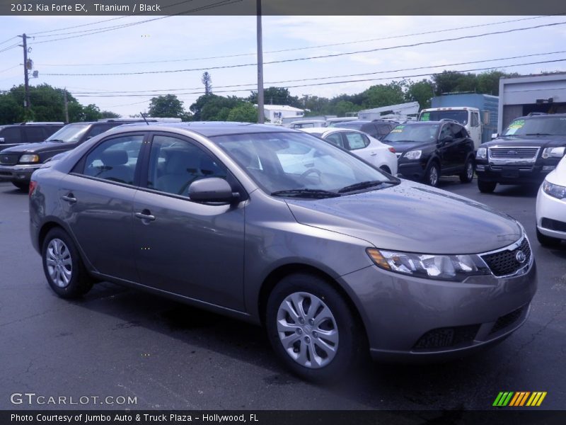 Titanium / Black 2012 Kia Forte EX