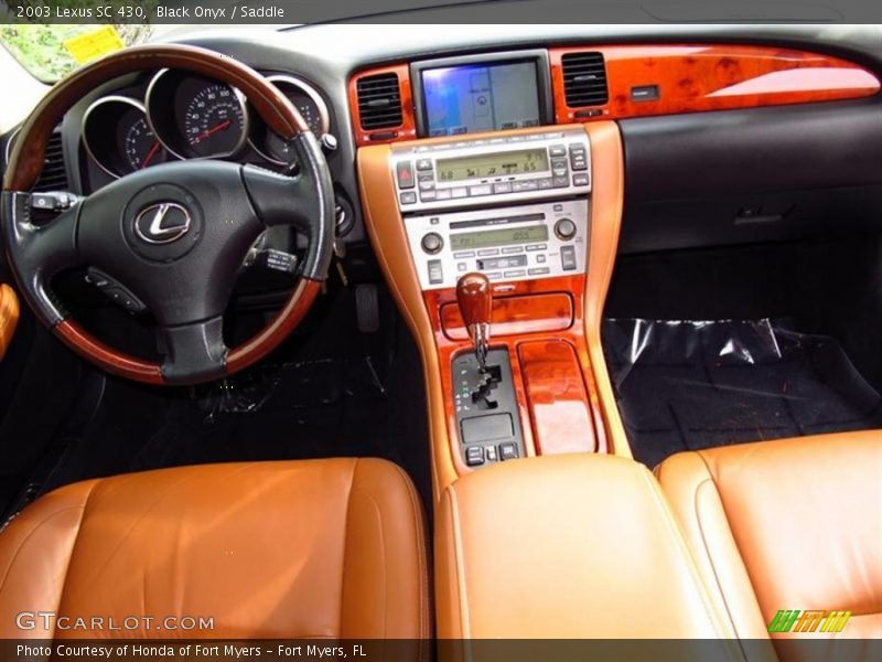 Dashboard of 2003 SC 430