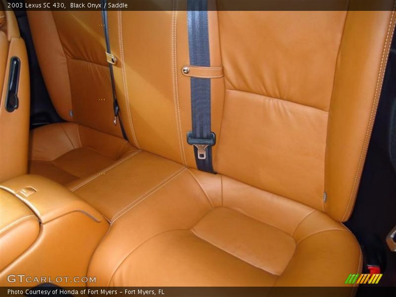 Black Onyx / Saddle 2003 Lexus SC 430