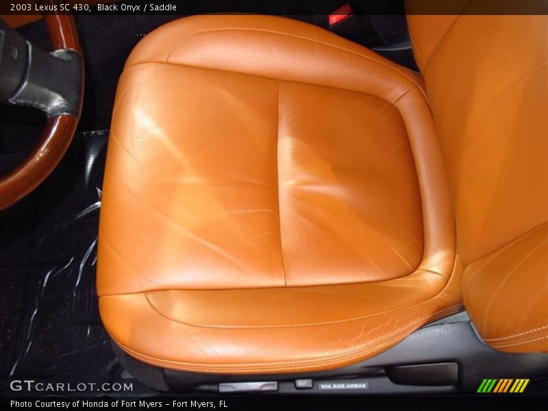 Black Onyx / Saddle 2003 Lexus SC 430