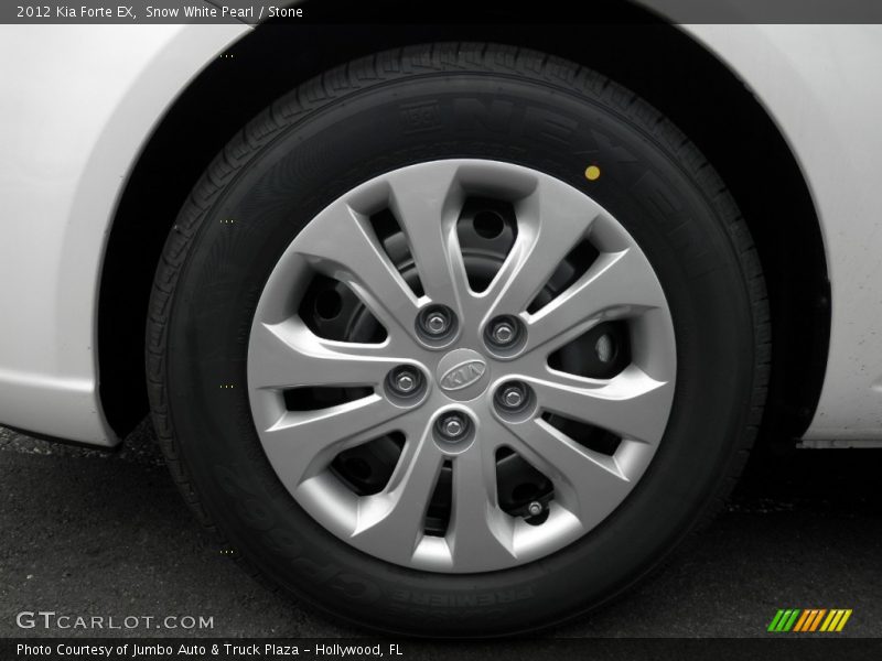 Snow White Pearl / Stone 2012 Kia Forte EX