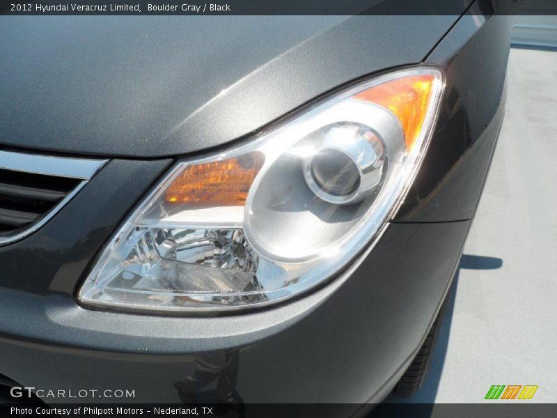 Boulder Gray / Black 2012 Hyundai Veracruz Limited