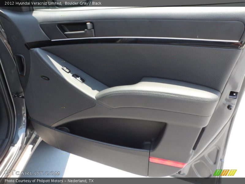 Boulder Gray / Black 2012 Hyundai Veracruz Limited