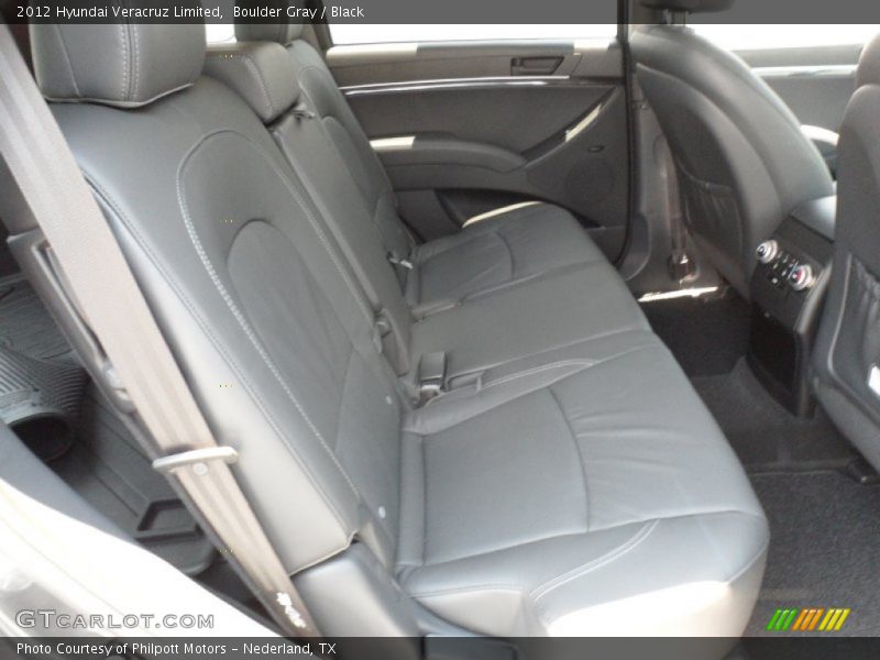 Boulder Gray / Black 2012 Hyundai Veracruz Limited