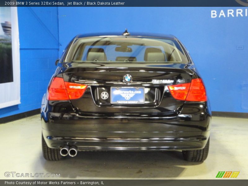 Jet Black / Black Dakota Leather 2009 BMW 3 Series 328xi Sedan