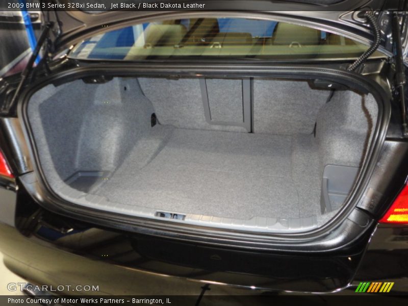 Jet Black / Black Dakota Leather 2009 BMW 3 Series 328xi Sedan