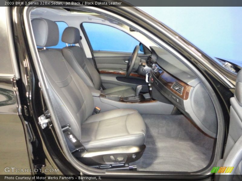 Jet Black / Black Dakota Leather 2009 BMW 3 Series 328xi Sedan