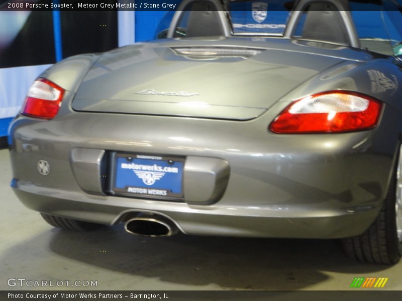 Meteor Grey Metallic / Stone Grey 2008 Porsche Boxster