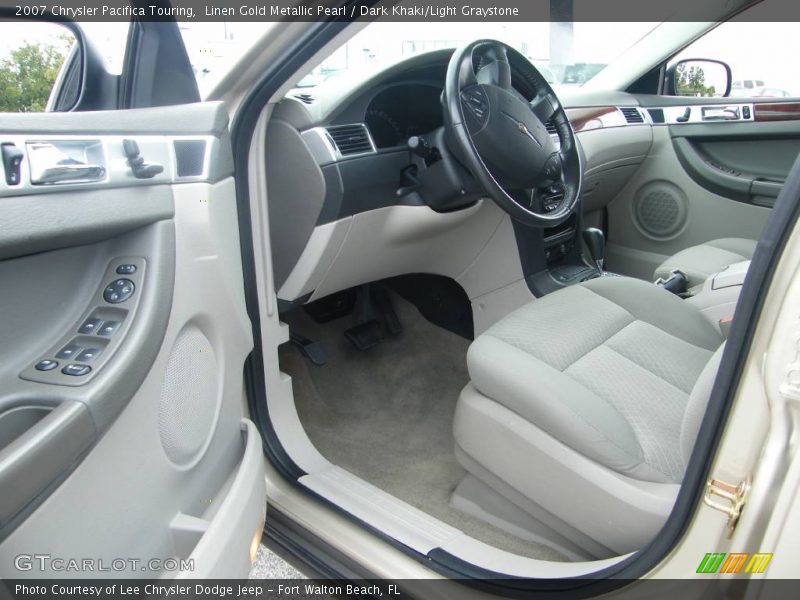 Linen Gold Metallic Pearl / Dark Khaki/Light Graystone 2007 Chrysler Pacifica Touring