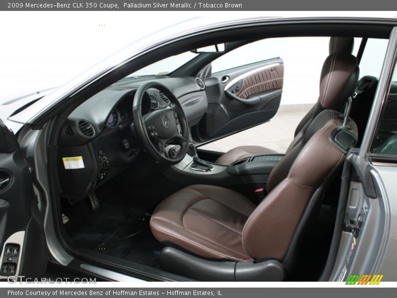 Front Seat of 2009 CLK 350 Coupe